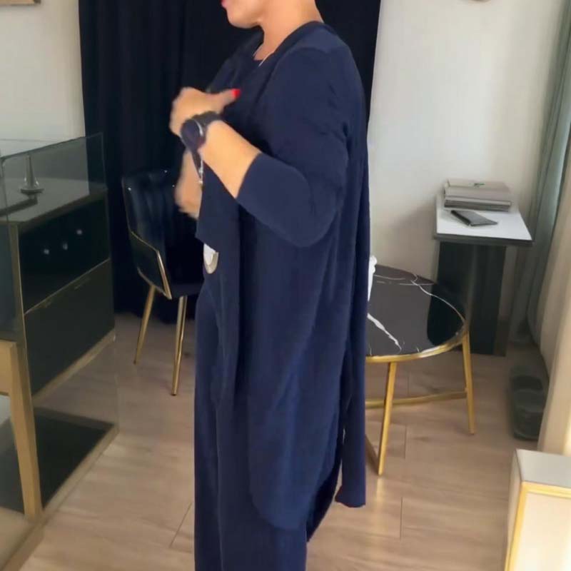 Elsa 3-delt Sæt (Cardigan, Top & Bukser)
